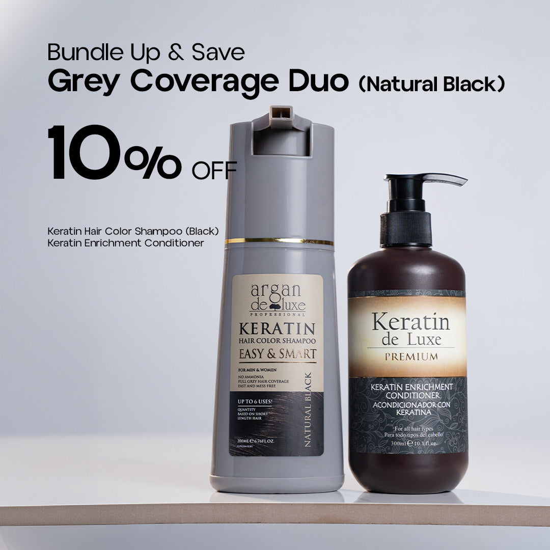 Grey Coverage Duo (Natural Black)